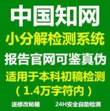 知網小分解查重多少錢？